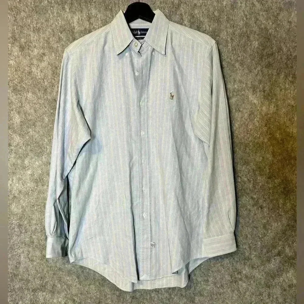 Ralph Lauren Striped Button Down - Size 15-33